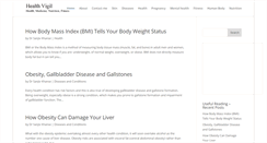 Desktop Screenshot of healthvigil.com
